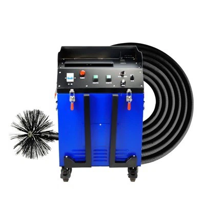 All-inclusive Ventilation System Cleaner With Brush, Suction, And Imaging Device